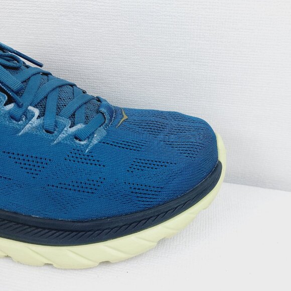Hoka One One Men's Coral Blue Black Mach 4 Mesh Athletic Running Shoes Size 10D - Picture 6 of 13